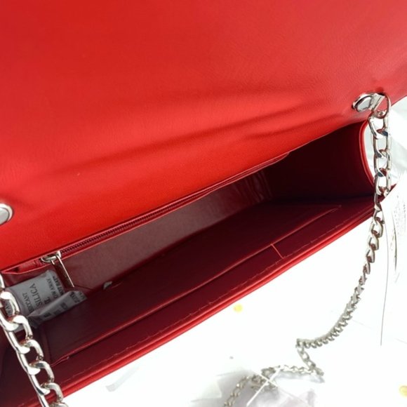 Fashion Crossbody Chain Strap Purse W/Metal Studs - Picture 7 of 7